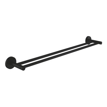 GROHE 412032430 - Dvouramenný držák na ručníky START 654 mm černá