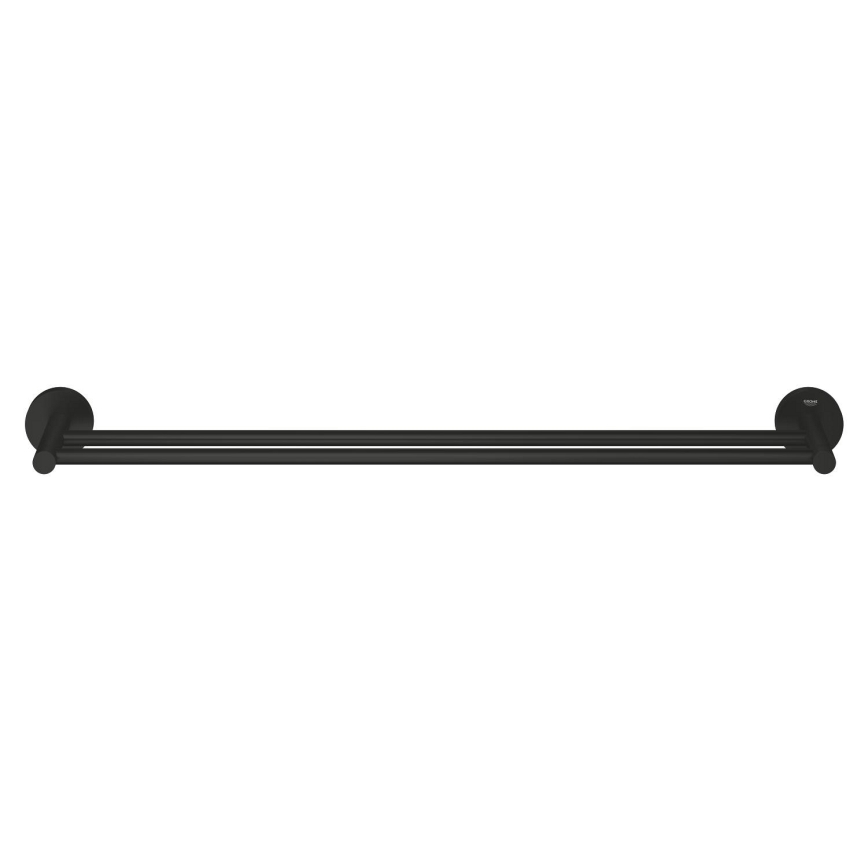 GROHE 412032430 - Dvouramenný držák na ručníky START 654 mm černá