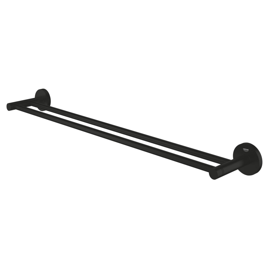 GROHE 412032430 - Dvouramenný držák na ručníky START 654 mm černá
