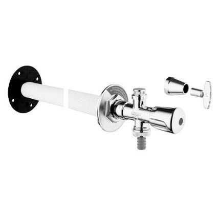 GROHE 41208000 - Venkovní nástěnný ventil EUROTEC DN 15 lesklý chrom
