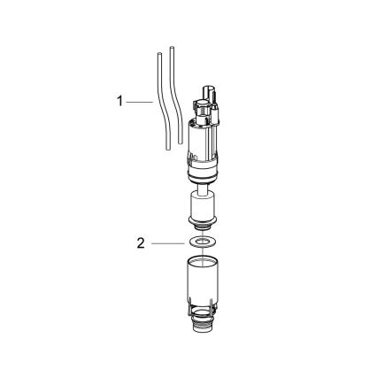 GROHE 42253000 - Vypouštěcí ventil AV1 lesklý chrom