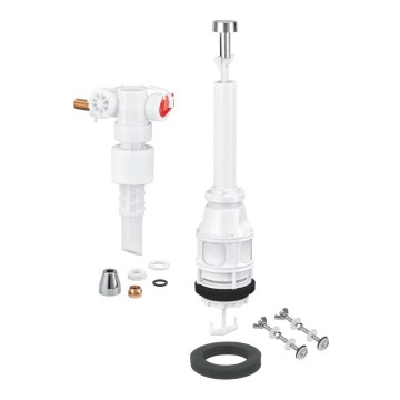 GROHE 43907PI0 - Výměnná souprava pro keramické splachovací nádržky matný chrom