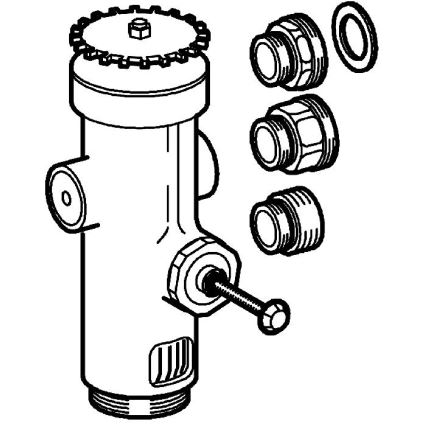 GROHE 43996000 - Tlakový splachovač RONDO 3”
