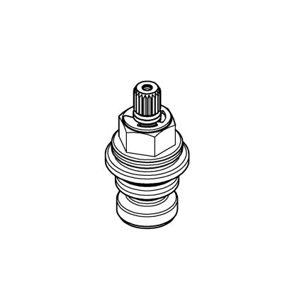 GROHE 45964000 - Vršek DN 15 mosaz/zlatá