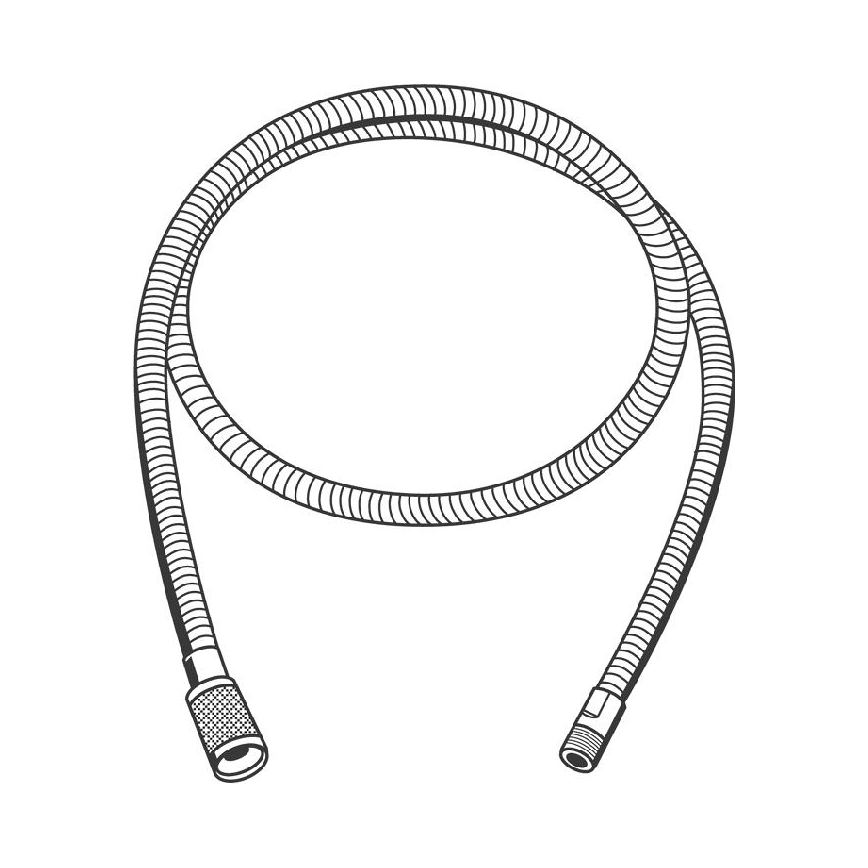 GROHE 46092000 -ová hadice 1500 mm lesklý chrom