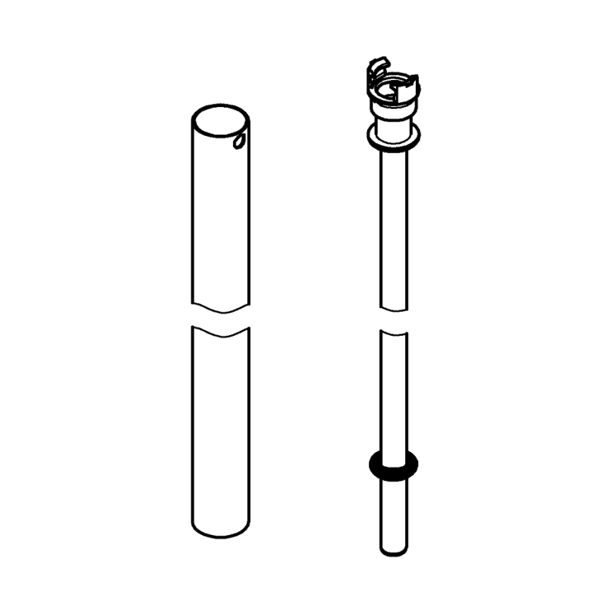 GROHE 48515000 - Tyč ke sprchovému systému lesklý chrom