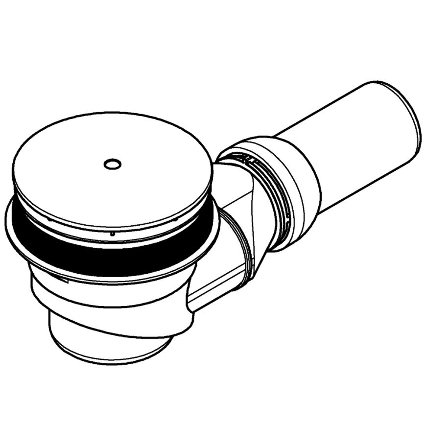 GROHE 49534000 - Odtokový set pro univerzální sprchové vaničky pr. 112 mm chrom