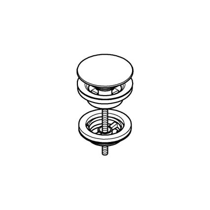 GROHE 65807000 - Odpadová souprava lesklý chrom
