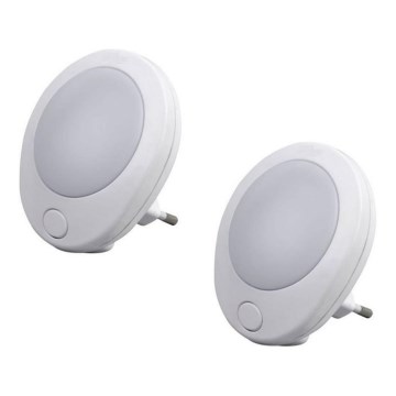 Grundig 121 - SADA 2x LED Noční světlo do zásuvky 1xLED/230V Grundig 121 - SADA 2x LED Noční světlo do zásuvky 1xLED/230V