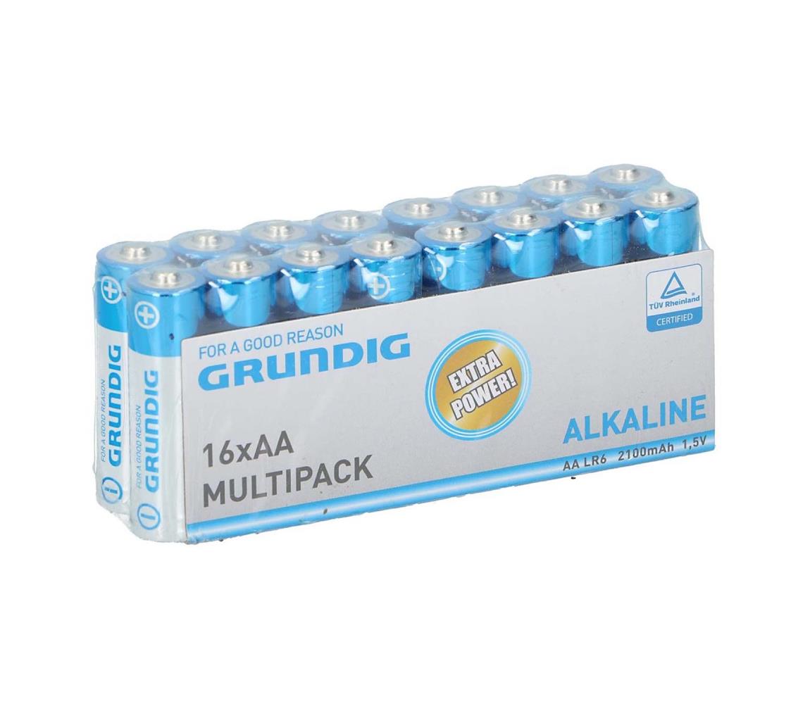 Grundig Grundig - 16 ks Alkalická baterie AA/LR6 1,5V P5366