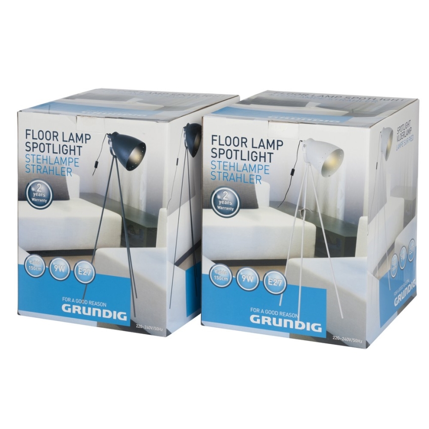 Grundig 170 - Stojací lampa 1xE27/9W/230V