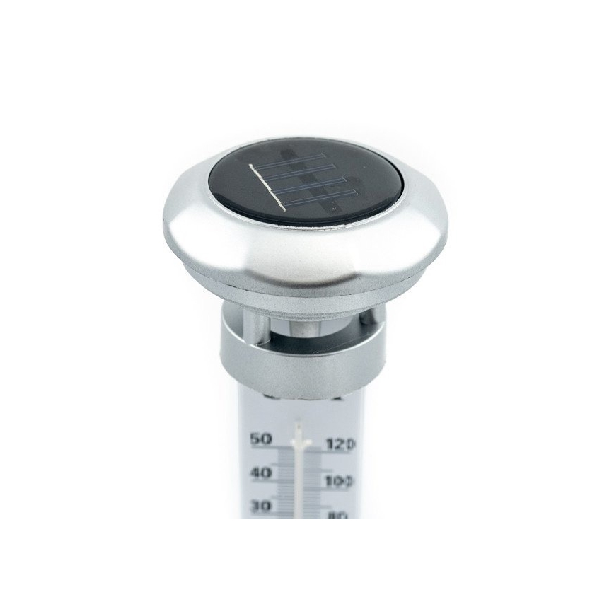 Grundig 89640 - LED Solární lampa s teploměrem 1xLED/1,2V IP44