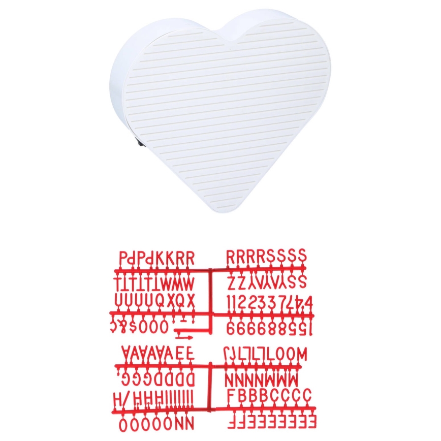 Grundig - LED Dekorace HEART LED/3xAA