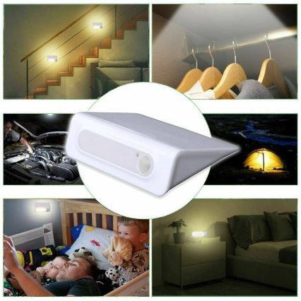 Grundig - LED Noční světlo se senzorem LED/3xAAA