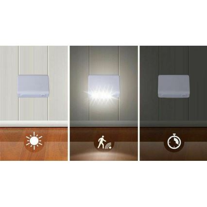 Grundig - LED Noční světlo se senzorem LED/3xAAA