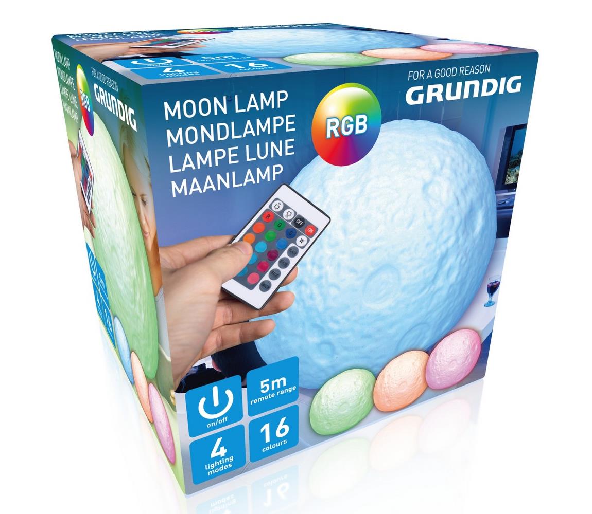 Grundig Grundig - LED RGB Dekorační koule 1xLED/3xAAA + dálkové ovládání 