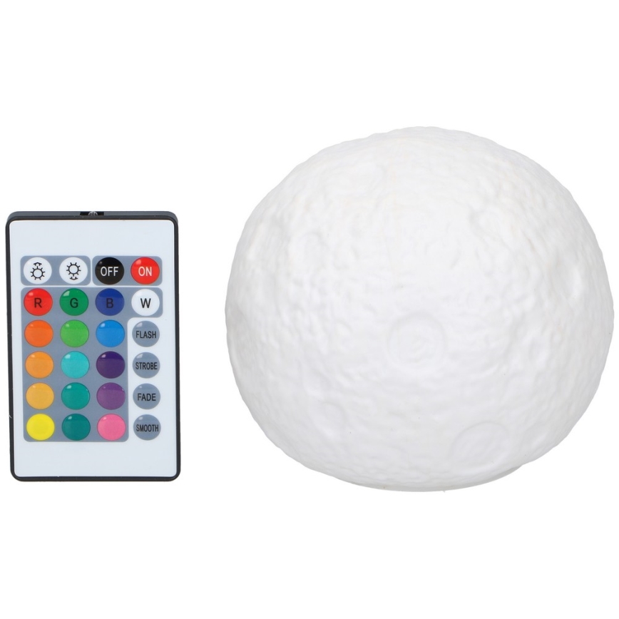 Grundig - LED RGB Dekorační koule 1xLED/3xAAA + dálkové ovládání