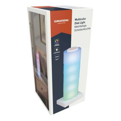 Grundig - LED RGB Dotyková stolní lampa LED/4,5W/5V