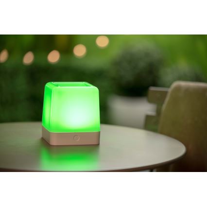 Grundig - LED RGB Solární lampa LED/3,7V