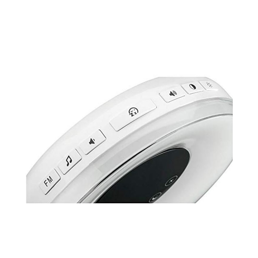 Grundig - LED RGB Stmívatelná noční lampa s budíkem a FM rádiem LED/5W/5V