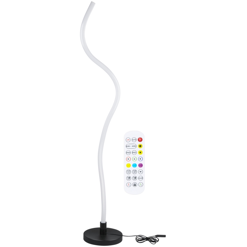 Grundig - LED RGB Stmívatelná stojací lampa LED/5W/5V + dálkové ovládání