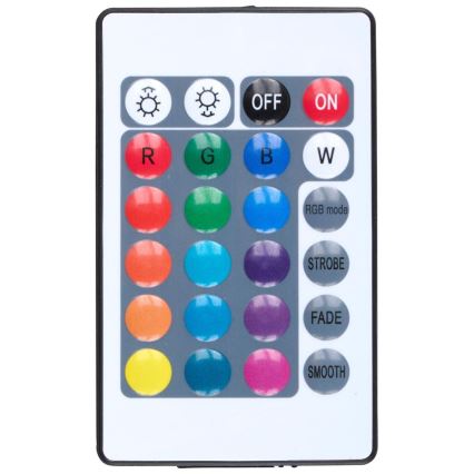 Grundig - LED RGBW Stmívatelná stojací lampa LED/10W/5V černá + dálkové ovládání