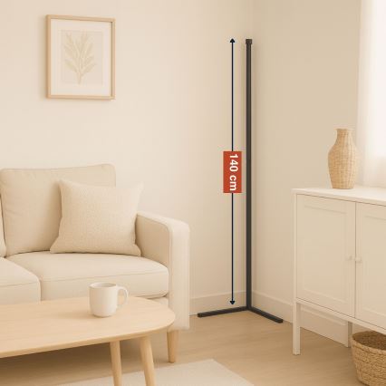 Grundig - LED RGBW Stmívatelná stojací lampa LED/6W/230V + dálkové ovládání