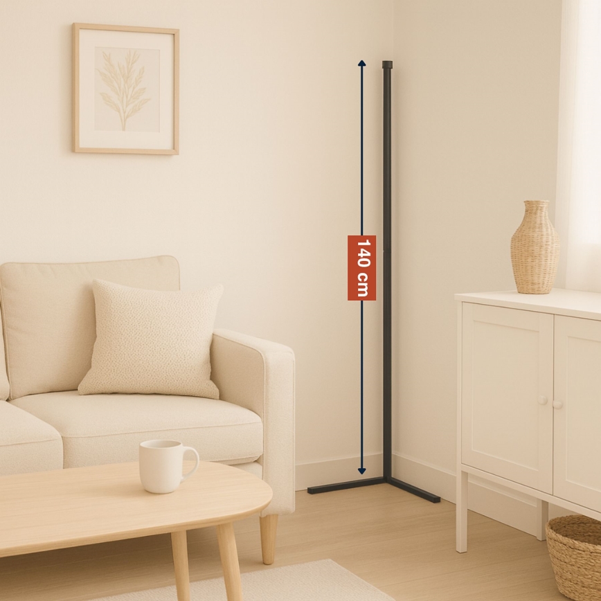 Grundig - LED RGBW Stmívatelná stojací lampa LED/6W/230V + dálkové ovládání