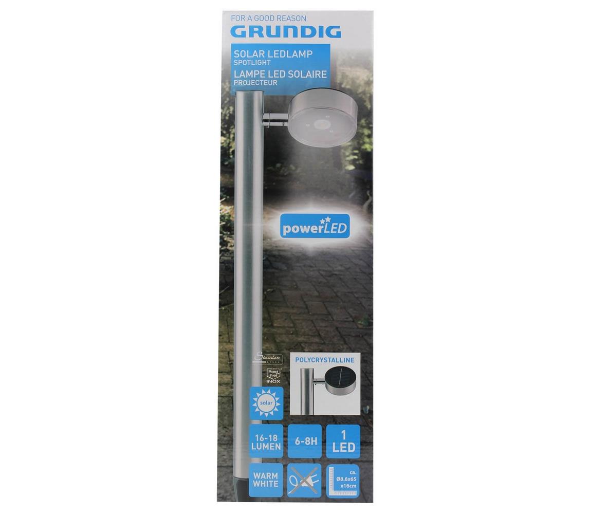 Grundig Grundig - LED Solární bodové svítidlo 1xLED/3,2V 