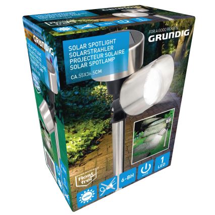 Grundig - LED Solární lampa LED/1,2V