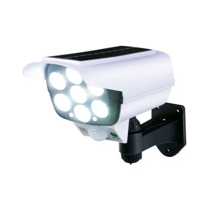 Grundig - LED Solární maketa bezpečnostní kamery se senzorem LED/1,2V 800 mAh + dálkové ovládání