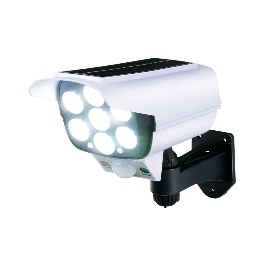 Grundig - LED Solární maketa bezpečnostní kamery se senzorem LED/1,2V 800 mAh + dálkové ovládání