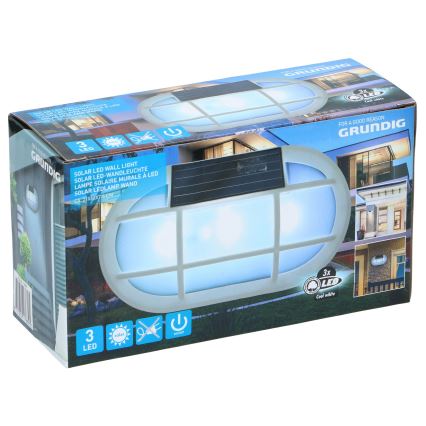 Grundig - LED Solární nástěnné svítidlo LED/1,2V