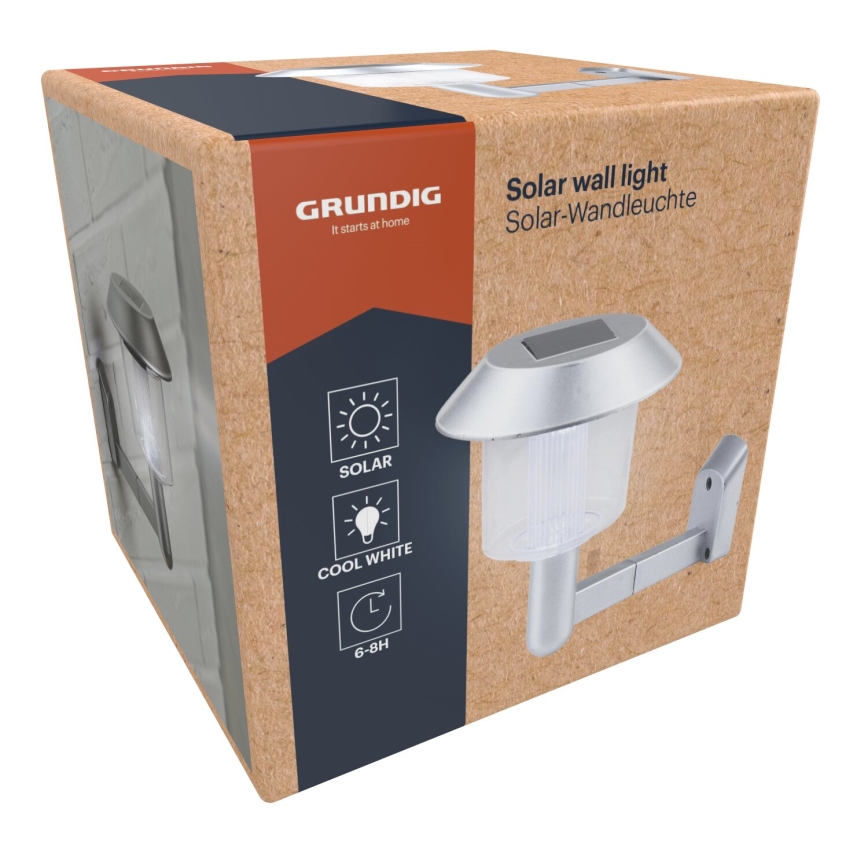 Grundig - LED Solární nástěnné svítidlo LED/1,2V