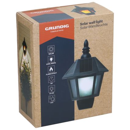 Grundig - LED Solární nástěnné svítidlo LED/1,2V IP44