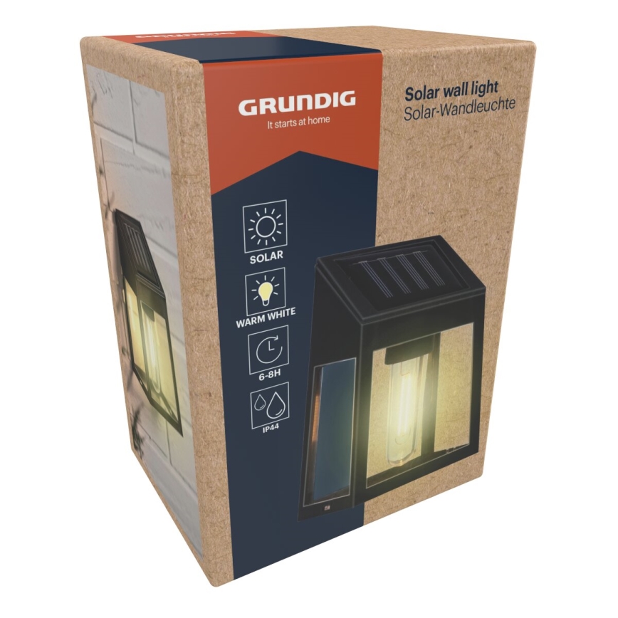 Grundig - LED Solární nástěnné svítidlo LED/1,2V IP44
