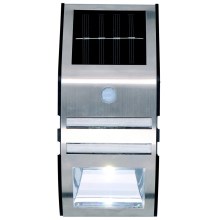Grundig - LED Solární nástěnné svítidlo se senzorem 1xLED IP44