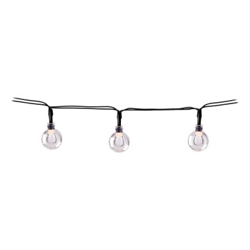 Grundig - LED Solární řetěz 50xLED/8 funkcí 6,9m teplá bílá
