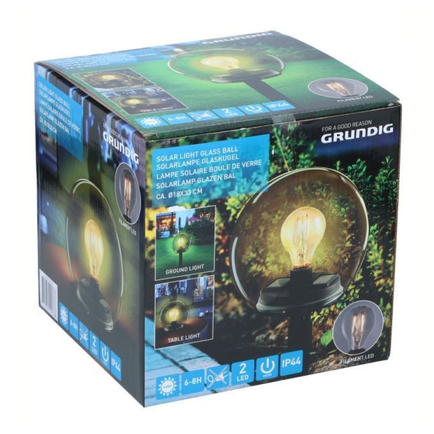 Grundig - LED Solární svítidlo LED/3,7V IP44