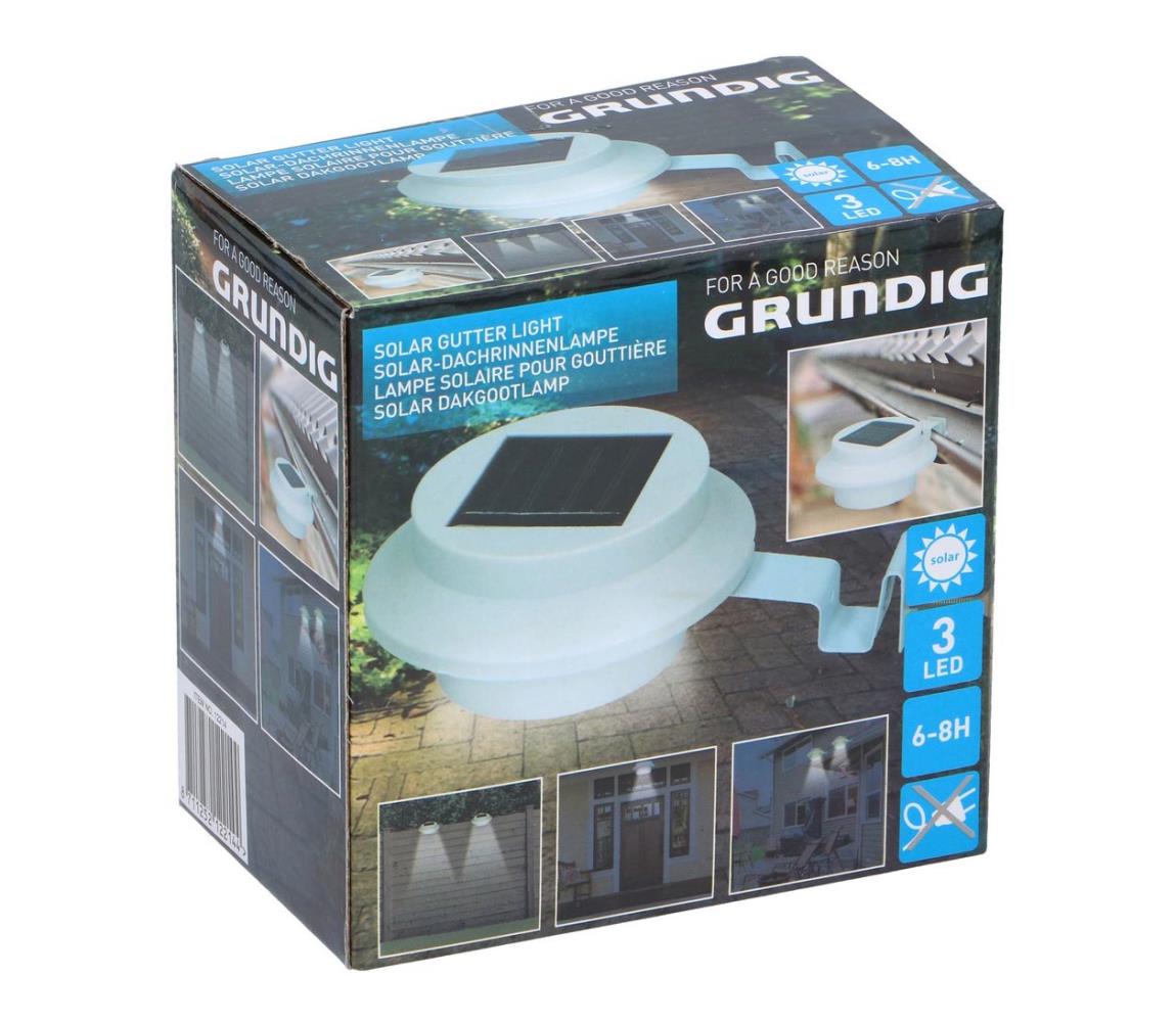 Grundig Grundig - LED Solární svítidlo s držákem 3xLED/1xAA P2873