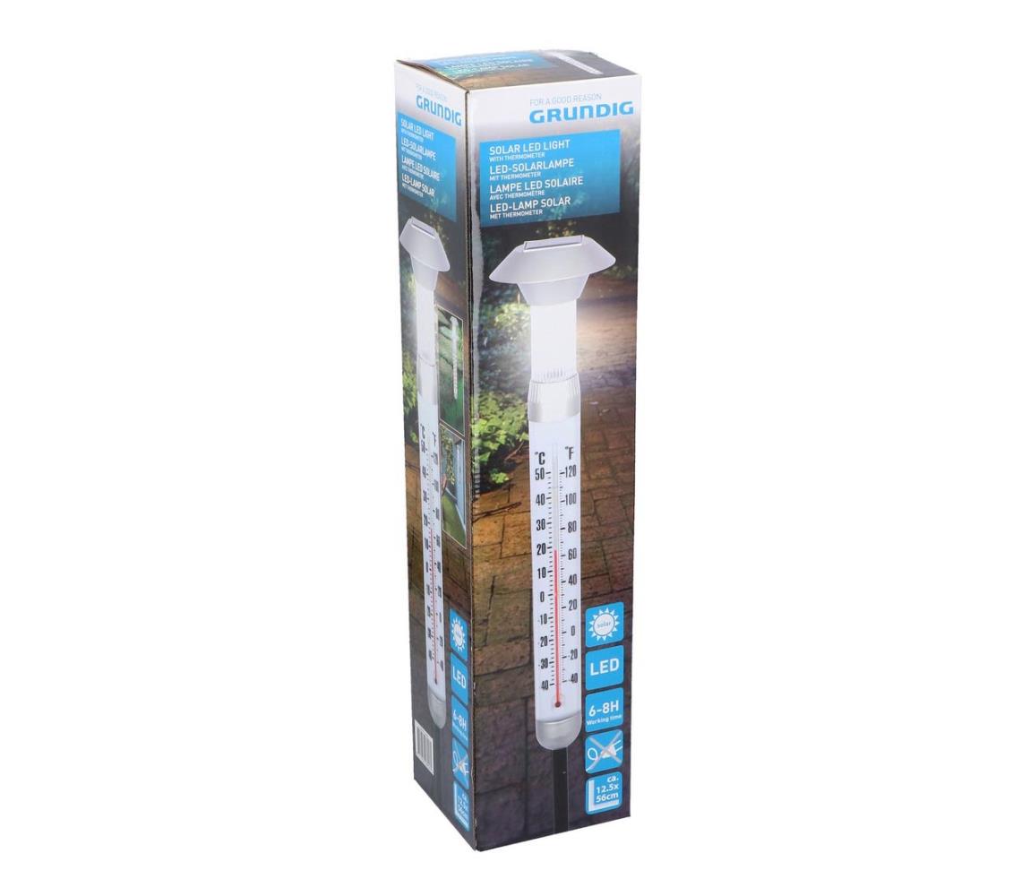 Grundig Grundig - LED Solární teploměr 1xAA IP44 P2864