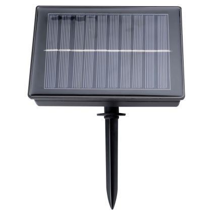 Grundig - LED Stmívatelný solární řetěz 50xLED/8 funkcí 9,35m IP44 teplá bílá + dálkové ovládání