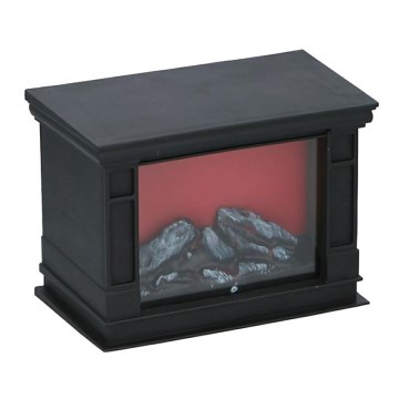 Grundig - LED Vánoční dekorace LED/1W/4xAA krb