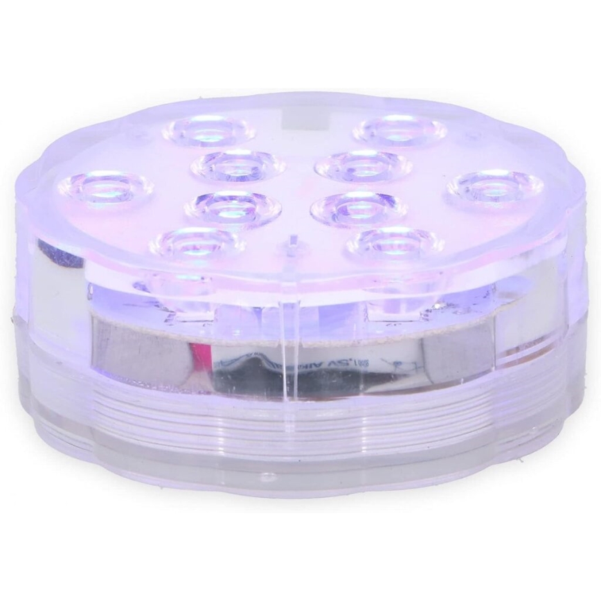 Grundig - SADA 3x LED RGBW Stmívatelné svítidlo LED/3W/3xAAA IP65 + dálkové ovládání