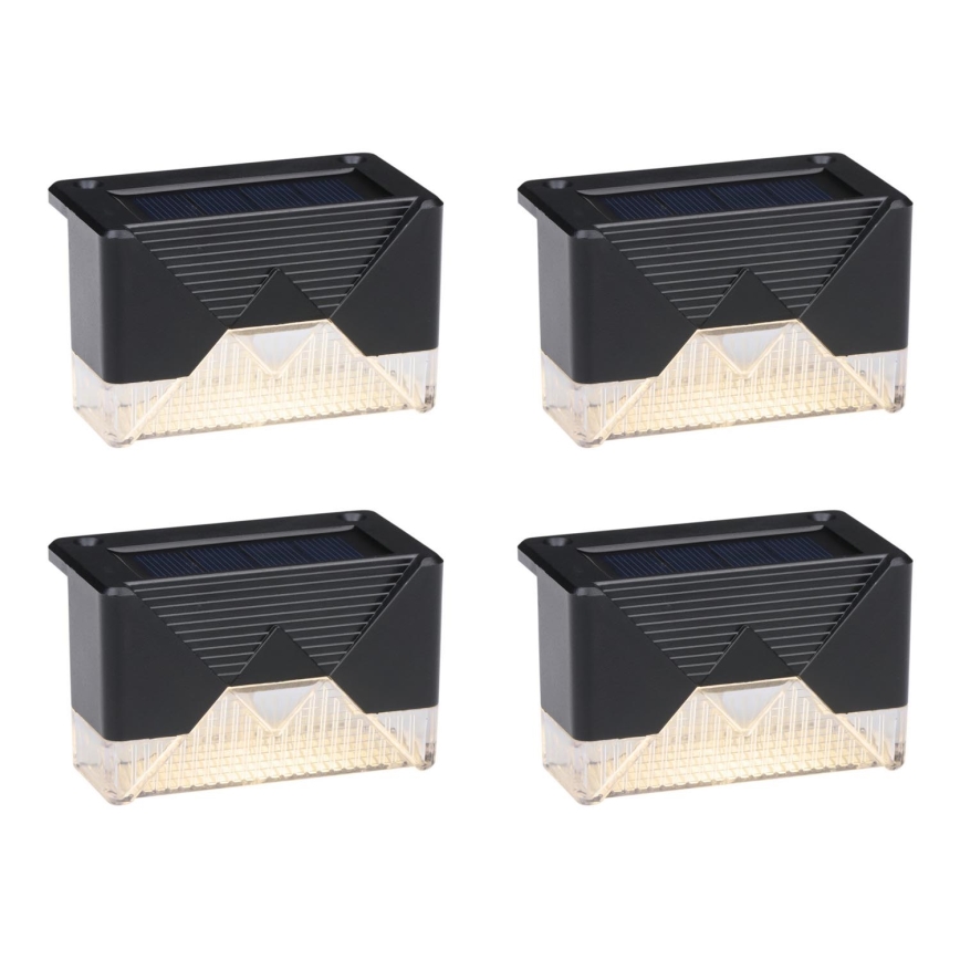 Grundig - SADA 4x LED Solární nástěnné svítidlo LED/1,2V IP44