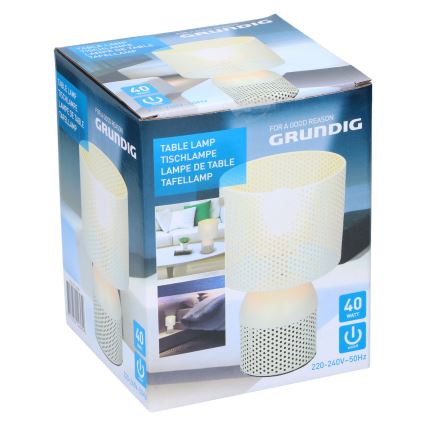Grundig - Stolní lampa 1xE14/40W/230V