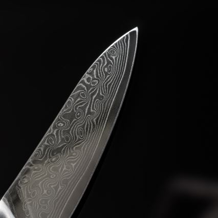 Gudaro - Damaškový kuchyňský nůž TAKUMI 3,5, 67 vrstev oceli, délka 9,5 cm, ořech