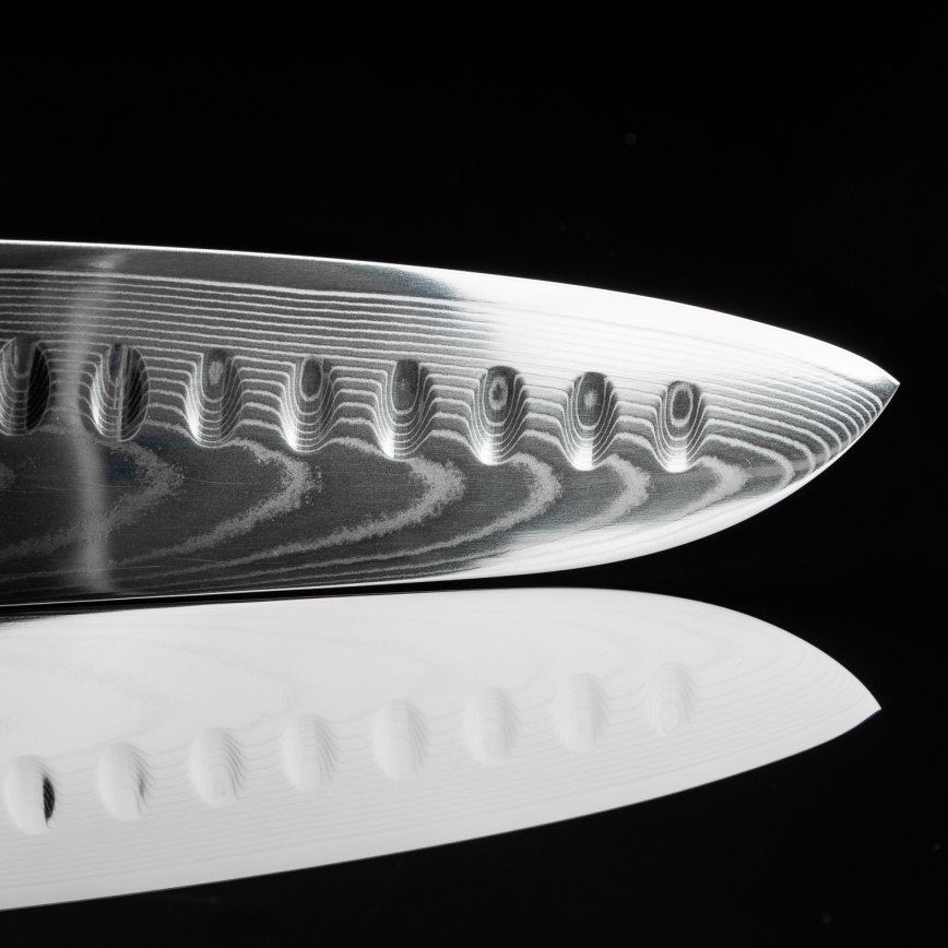 Gudaro - Damaškový Santoku kuchyňský nůž FENG 7,5, 67 vrstev oceli, délka 18 cm