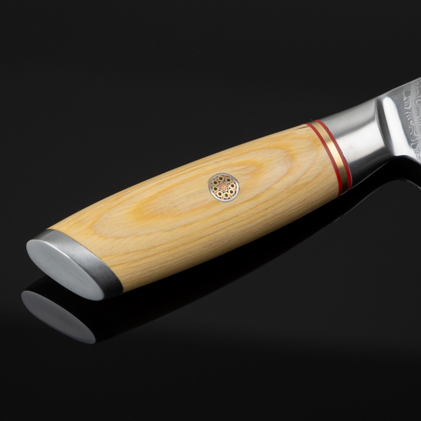 Gudaro - Damaškový univerzální kuchyňský nůž HIKARI 5, 67 vrstev oceli, délka 12,5 cm