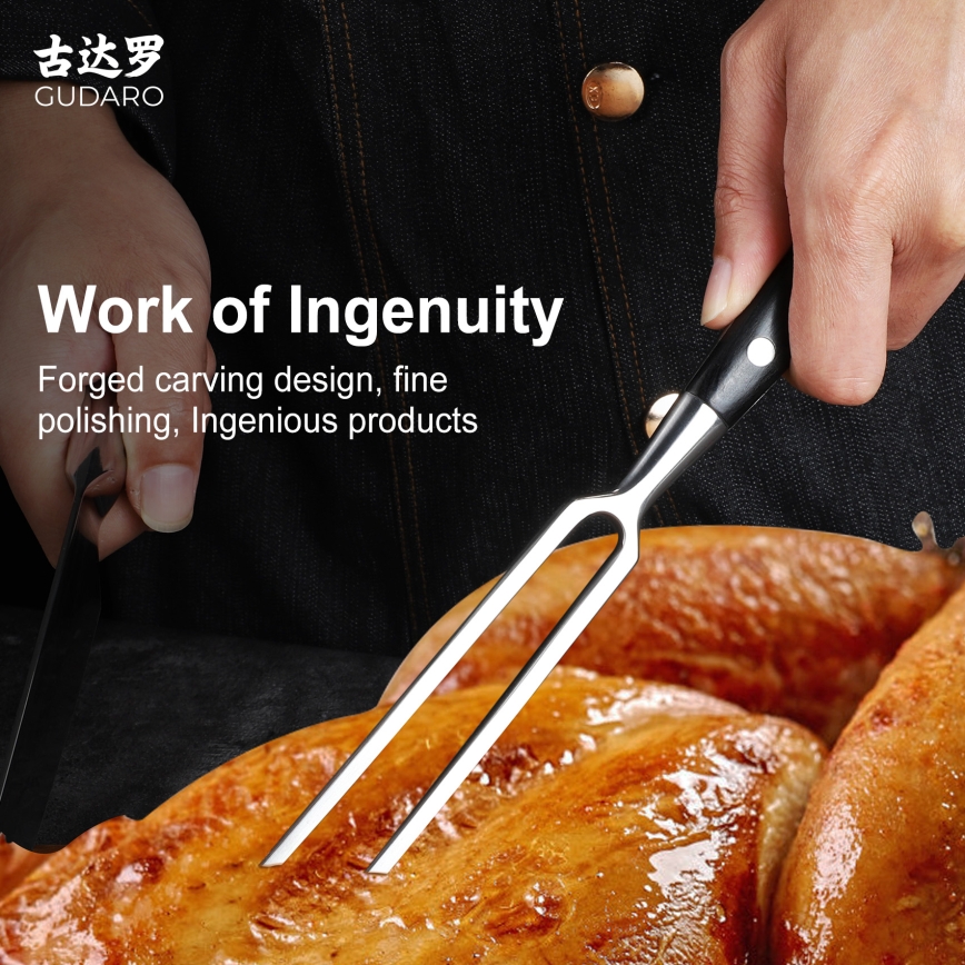 Gudaro - Kuchyňská vidlička MIYABI pakka